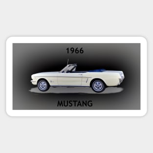 1966 Ford Mustang Convertible Sticker